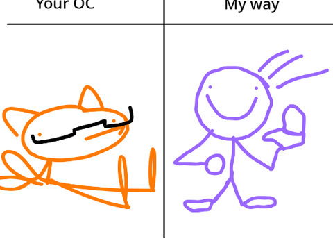 orange with glasses lol