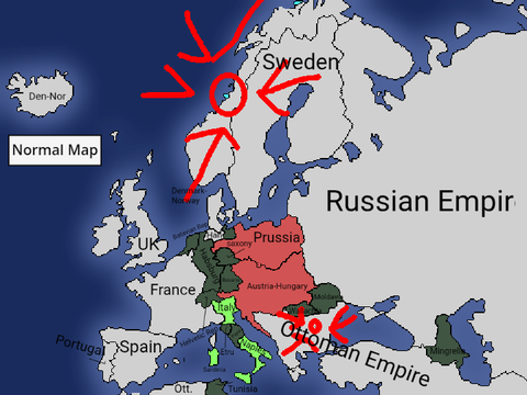 Mistakes on the map