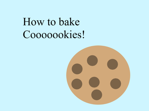 How to bake cookies