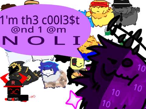I had to do Noli the temptation was too strong