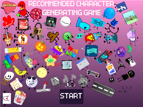 Recommended Character Generating Game V2