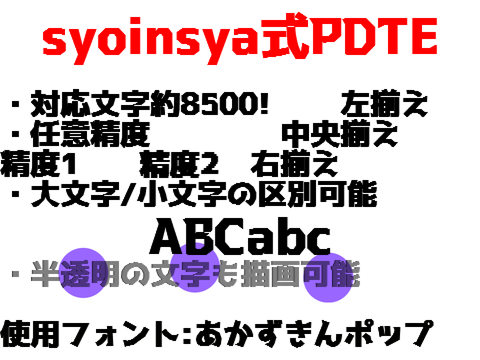 なんかすごいPDTE