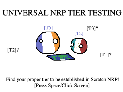 UNIVERSAL SCRATCH NRP TIERS