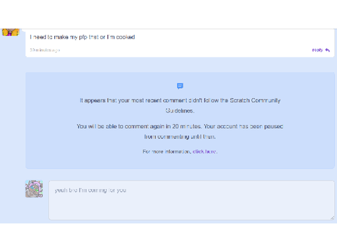Bro (20 minute comment ban!?)