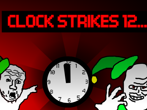 CLOCK STRIKES 12 #ANIMATIONS #GAMES #ALL