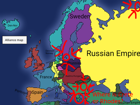 More map mistakes