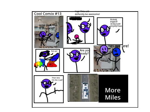 Cool Comix: Road Trip pt 1