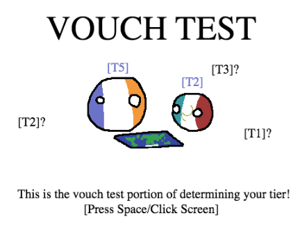 USNT: VOUCH TEST