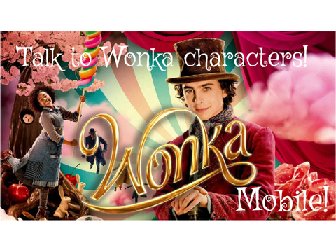 Talk to Wonka characters
