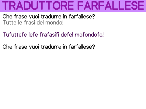 Traduttore frafallese
