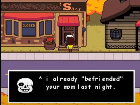 Sans? uhhhhh