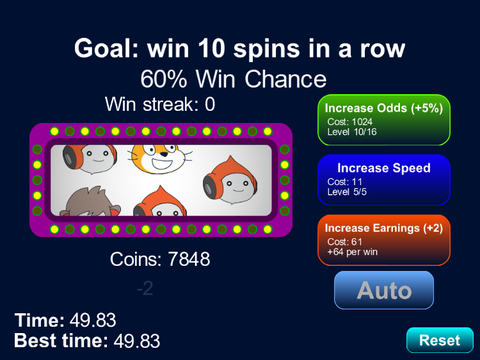 Slots Speedrunner