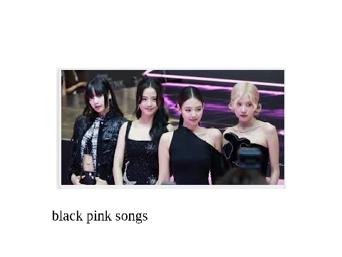 black pink