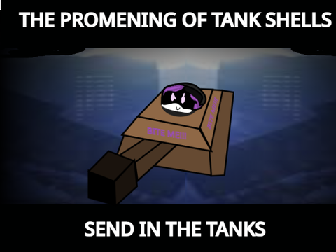 "The Promening Of Tank Shells" Murder Drones Fanart