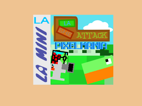 SHE ATTACK PIXELMANIA