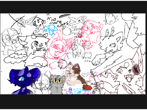 Halloween Themed Magma Drawing :0