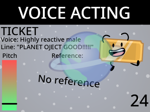 My Planet Object Audition Again...