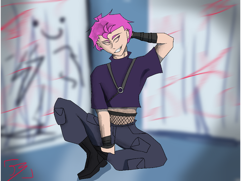 -pop to punk- Oc art :3
