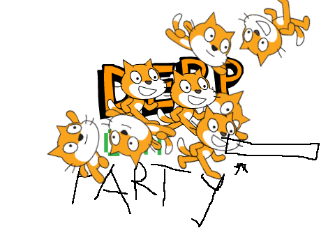derp cat party