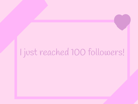 100 Followers !