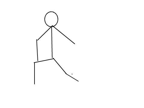 sporty stickman