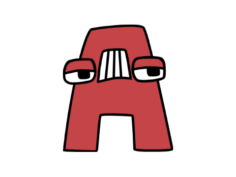 Alphabet Lore but the word is "CRONIES" instead of "FRIENDS"