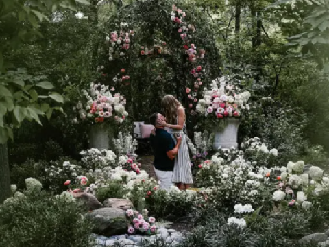 TAYLOR AND TRAVIS GOT ENGAGED!