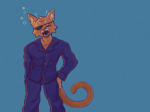 fanart of kwazii from octonauts