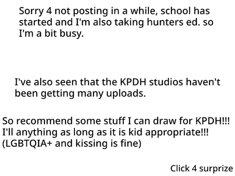 Lil' KPDH stuff to keep ya'll active.