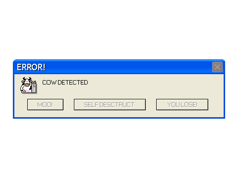 6 COMPUTER ERRORS AND 1 RANDOM THING!!!