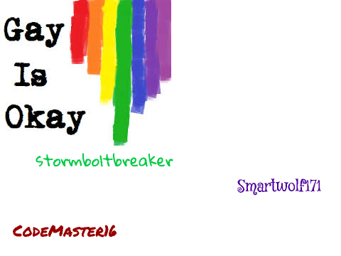  #GayIsOkay sign if you think its okay remix remix