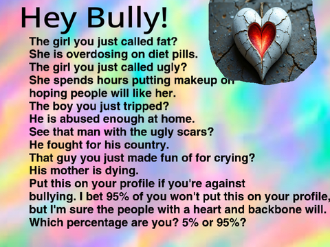 Help Stop Bullying. remix this remix of many remixes remix remix