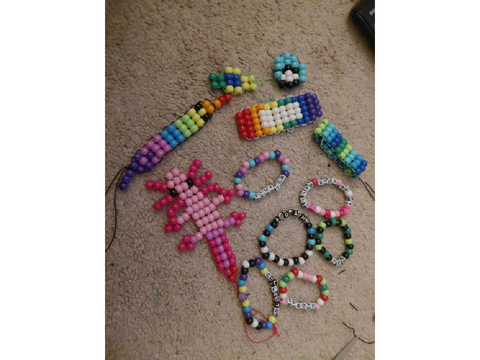 I made a lot of Kandi today