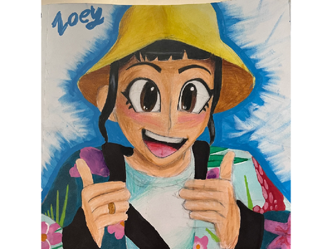 Repost of Zoey fanart