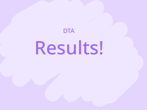 DTA Results! ~~