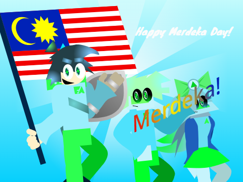 Fair-Artwork: Merdeka Day Art!