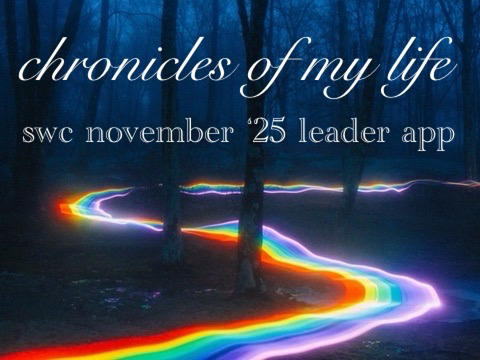 chronicles of my life || swc november ‘25 leader app
