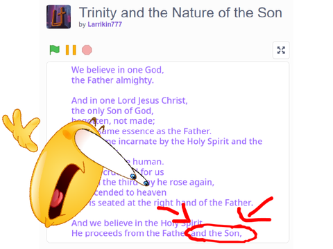 Filioque detected, Orthodoxy rejected. 