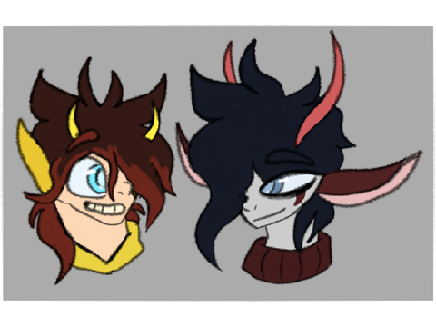 Ethos (oc) drawings but they get progressively worse-
