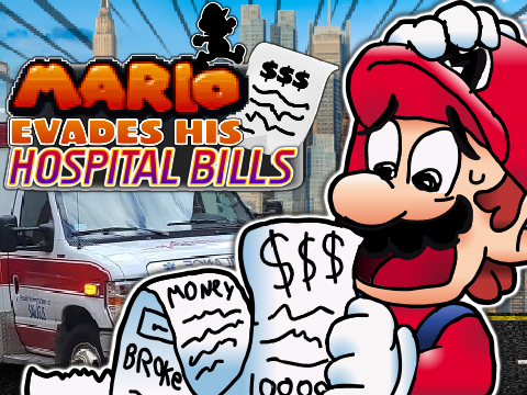 Mario Evades His Hospital Bills