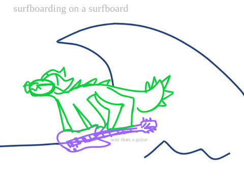 surfing... on the floor :0
