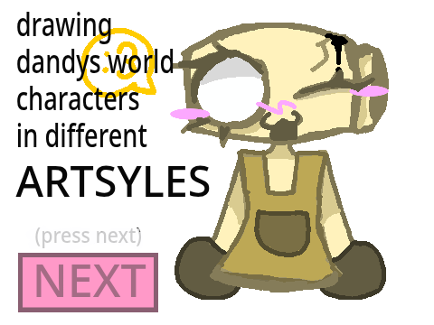 drawing dw toons in different artstyles!
