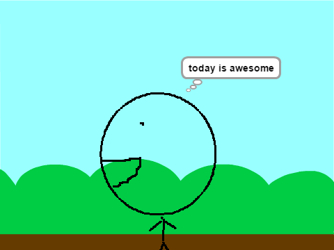 today is good and well wierd