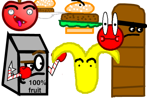Food vs monsters test