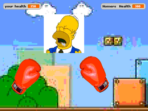 Beat Up Homer