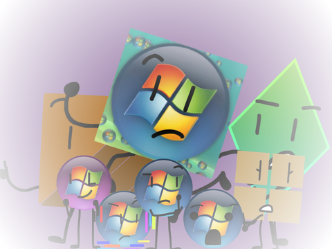 "Otherworldly Situation: Part 1" Promo Art | Windows Vista & Friends S1E4