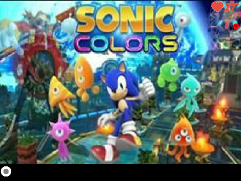 Sonic colors music video with lyrics