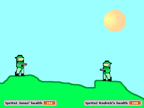 Soldier fight