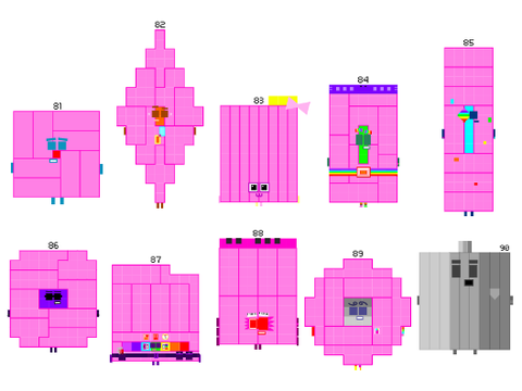Numberblocks Band Retro 81-90 (Remake)