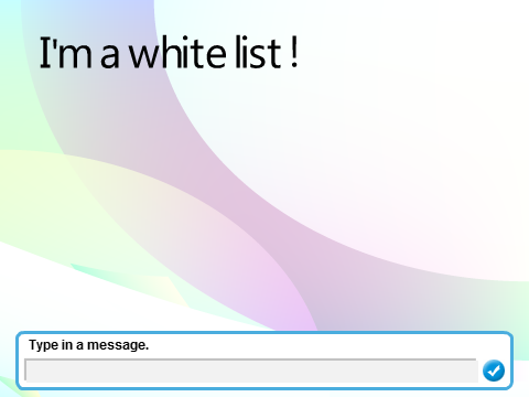 A Whitelist